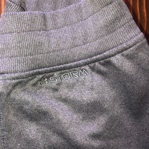 UA Storm Grey Sweatpants